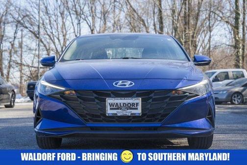 2021 Hyundai ELANTRA HEV Blue