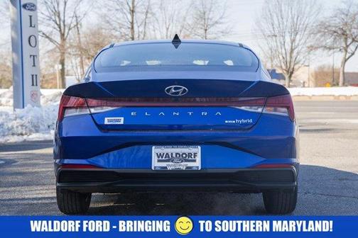 2021 Hyundai ELANTRA HEV Blue