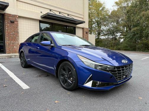 2022 Hyundai ELANTRA HEV Blue