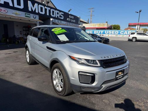 Gray 2019 Land Rover Range Rover Evoque SE