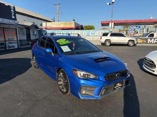 Blue 2019 Subaru WRX Limited