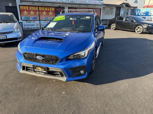 Blue 2019 Subaru WRX Limited