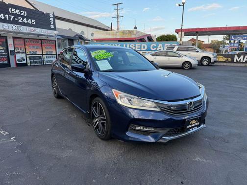 Obsidian Blue Pearl 2017 Honda Accord Sport