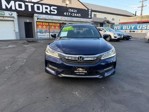 Obsidian Blue Pearl 2017 Honda Accord Sport