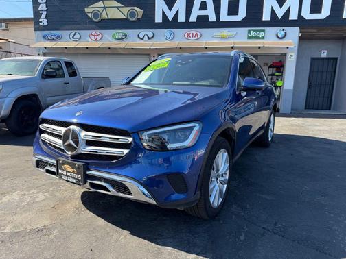 Blue 2020 Mercedes-Benz GLC 350e 4MATIC