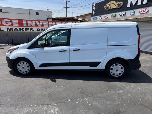 Frozen White 2020 Ford Transit Connect XL Cargo Van