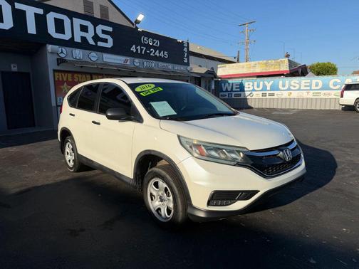 White Diamond Pearl 2016 Honda CR-V LX