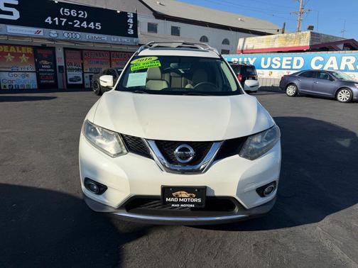 Pearl White 2016 Nissan Rogue SL