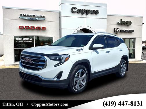 Summit White Gaz 2018 GMC Terrain SLT