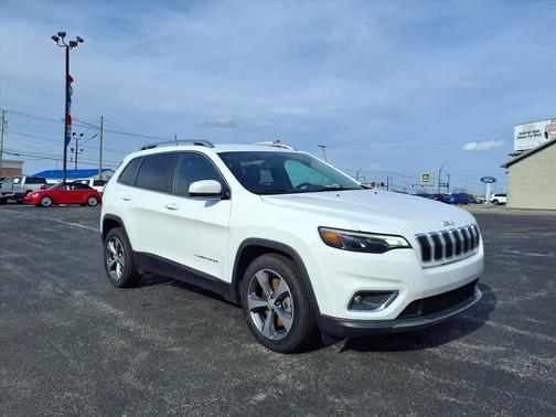 Bright White Clearcoat 2019 Jeep Cherokee Limited