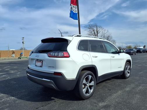 Bright White Clearcoat 2019 Jeep Cherokee Limited