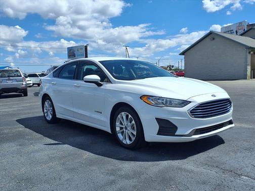 Oxford White Yz 2019 Ford Fusion Hybrid SE