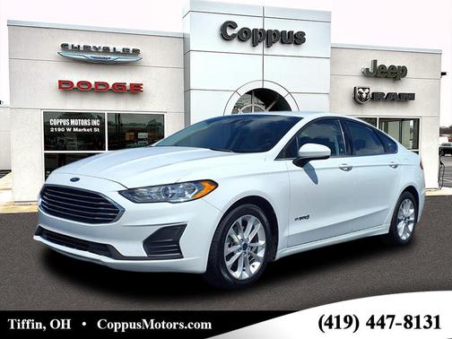 Oxford White Yz 2019 Ford Fusion Hybrid SE