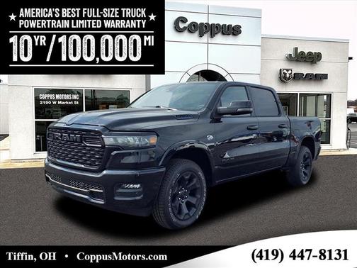 Diamond Black Crystal Pearl Coat (pxj) 2026 RAM 1500 Big Horn/Lone Star