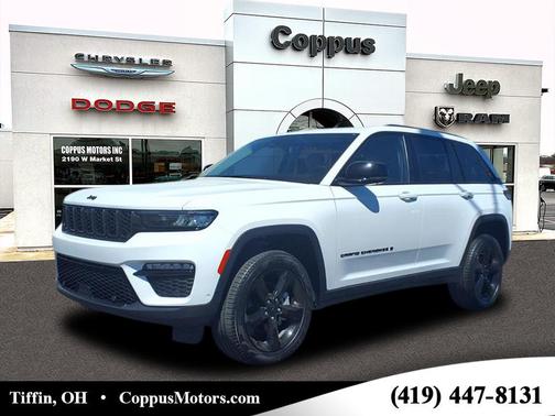 Bright White Clear Coat 2024 Jeep Grand Cherokee Limited