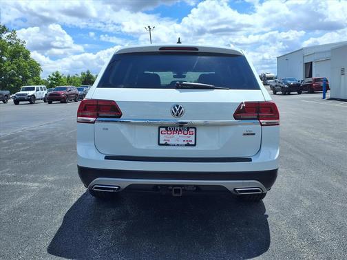 Pure White 0q0q 2019 Volkswagen Atlas 3.6L SE w/Technology