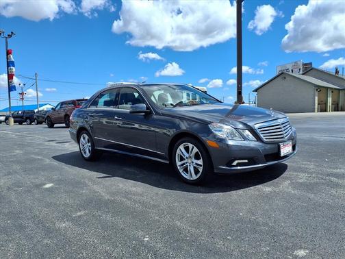 Steel Gray Metallic 2010 Mercedes-Benz E-Class 4MATIC