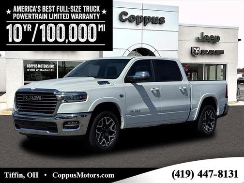 Bright White Clear Coat (pw7) 2026 RAM 1500 Laramie