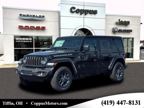 Black Clear Coat (px8) 2026 Jeep Wrangler 85TH ANNIVERSARY EDITION 4X4