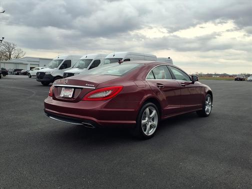 Storm Red Metallic 541 2012 Mercedes-Benz CLS-Class 4MATIC