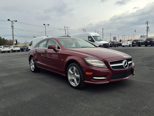 Storm Red Metallic 541 2012 Mercedes-Benz CLS-Class 4MATIC