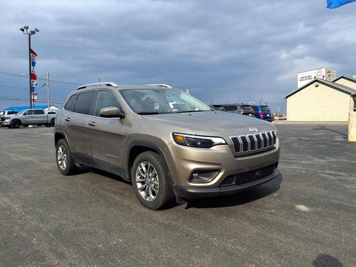 Light Brownstone Pearl Coat 2021 Jeep Cherokee Latitude Lux