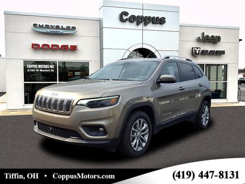 Light Brownstone Pearl Coat 2021 Jeep Cherokee Latitude Lux
