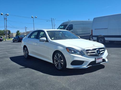Polar White 2016 Mercedes-Benz E-Class E 350 4MATIC