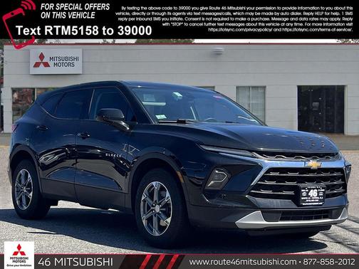 Black 2024 Chevrolet Blazer 2LT