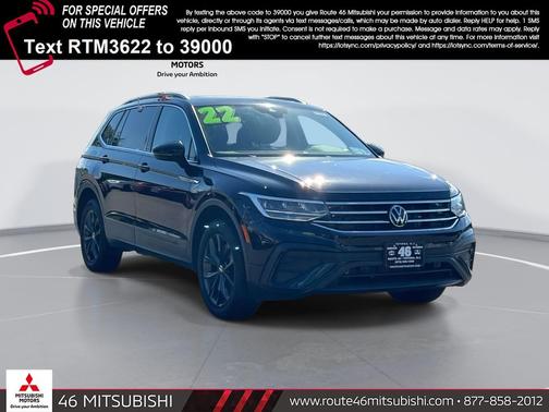 2022 Volkswagen Tiguan 2.0T SE 4MOTION