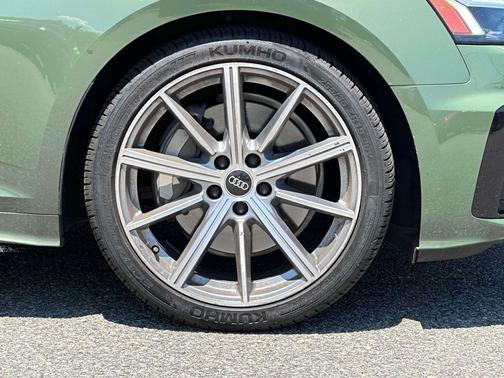 District Green Metallic 2025 Audi A5 Sportback 45 S Line Premium