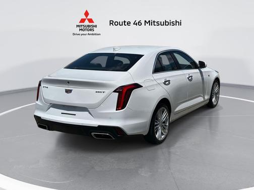Summit White 2021 Cadillac CT4 Premium Luxury