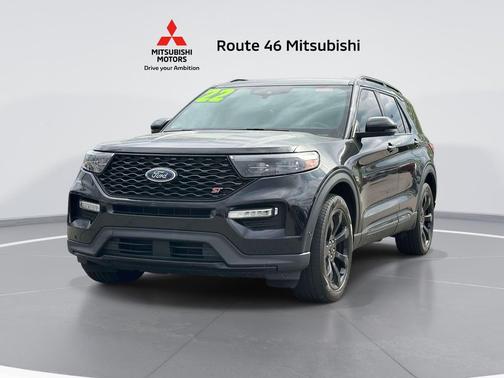 Agate Black Metallic 2022 Ford Explorer ST
