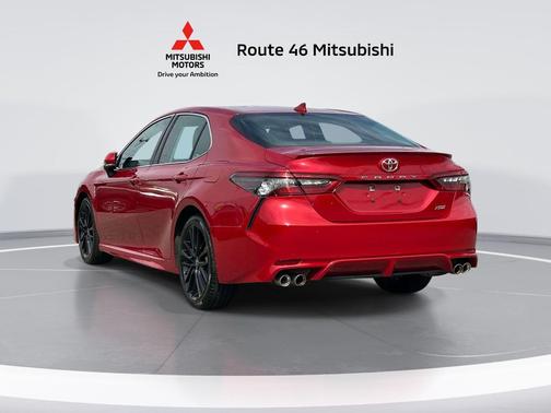 Supersonic Red/Midnight Black Metallic 2023 Toyota Camry XSE