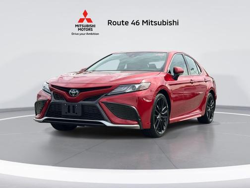 Supersonic Red/Midnight Black Metallic 2023 Toyota Camry XSE