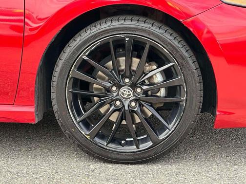 Supersonic Red/Midnight Black Metallic 2023 Toyota Camry XSE