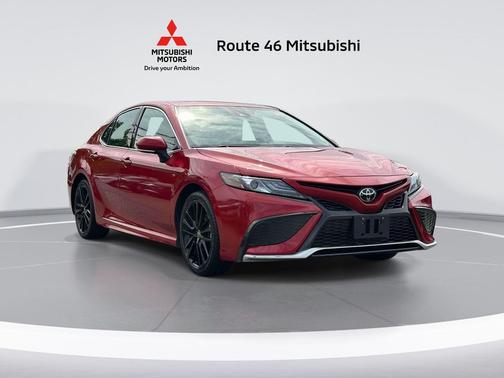 Supersonic Red/Midnight Black Metallic 2023 Toyota Camry XSE