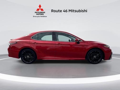 Supersonic Red/Midnight Black Metallic 2023 Toyota Camry XSE
