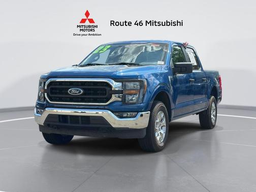 Atlas Blue Metallic 2023 Ford F-150 XLT