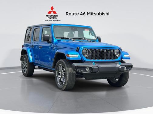 Hydro Blue Pearlcoat 2024 Jeep Wrangler 4xe Sport S