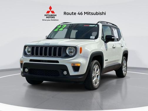 Alpine White Clearcoat 2022 Jeep Renegade Limited
