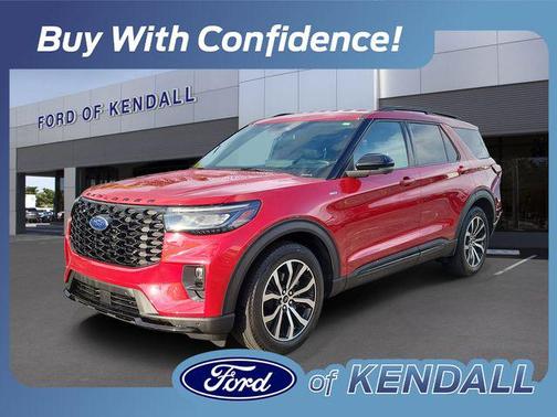 RAPID RED MET TINTED CC 2025 Ford Explorer ST-Line