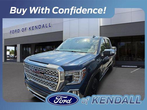 Pacific Blue Metallic 2021 GMC Sierra 1500 Denali