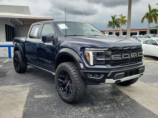 ANTIMATTER BLUE METALLIC 2024 Ford F-150 Raptor