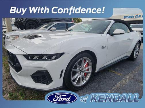OXFORD WHITE 2024 Ford Mustang GT Premium