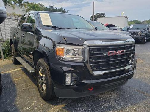 Onyx Black 2021 GMC Canyon AT4
