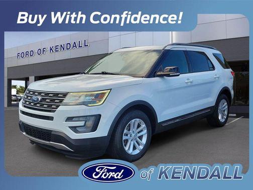 OXFORD WHITE 2017 Ford Explorer XLT
