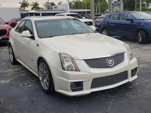 White Diamond Tricoat 2011 Cadillac CTS-V Base
