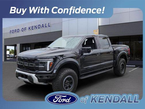 AGATE BLACK METALLIC 2025 Ford F-150 Raptor