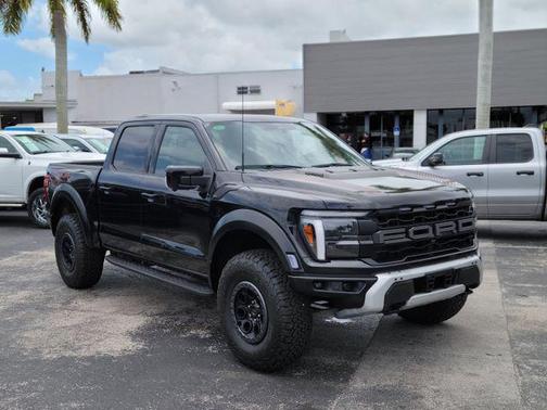 AGATE BLACK METALLIC 2025 Ford F-150 Raptor